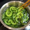 【ゴーヤと生姜の佃煮】ほろ苦さがクセになるの工程2