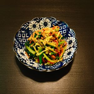 りんの作ってみた!投稿([野菜たっぷり塩こうじナムル]フライパンで炒めるだけ♪)