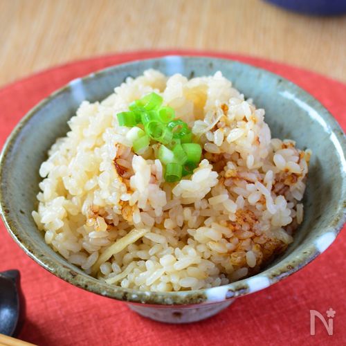 香りでごはんがもっと美味しく!新生姜の炊き込みごはん♪