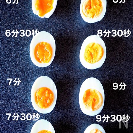 失敗なしのゆで卵 いつも同じお好みの固さに仕上がるゆで卵 By 道添明子 あーぴん レシピサイト Nadia ナディア プロの料理家の おいしいレシピ