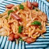 M*Pの作ってみた!投稿(ナポリタン風!焼きうどん♩簡単ずぼらランチ)