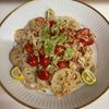 ちゃむちゃむの作ってみた!投稿(れんこんとトマトのすだち味噌炒め)