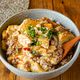 【ピリッと旨い♡︎やみつき麻婆丼】包丁不使用！10分レシピ