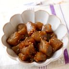 【こんにゃくの甘辛煮】植物油・砂糖不使用