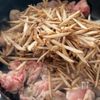【豚肉とごぼうの甘辛炒め】食物繊維たっぷり♪の工程3