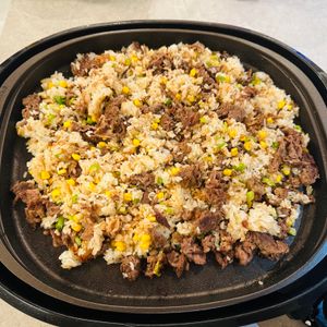Riyoの作ってみた!投稿(疲れて帰った日の♪簡単『焼肉ペッパーランチ風ごはん』)