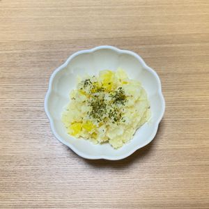 こりりの作ってみた!投稿(ポリうま！たくあんのポテサラ)