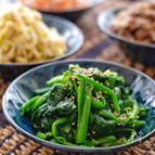 基本のほうれん草ナムル【シグムチナムル】