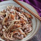 あっさり食べられる【豚の塩しょうが焼き】