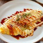 シンプルに美味しい！ふわとろ半熟卵【キャベツのとんぺい焼き】