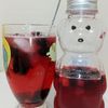 milkの作ってみた!投稿(さっぱり♪ベリーで赤いビネガードリンク)