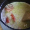 【北欧の味！コク旨♪】サーモンクリームスープの工程3