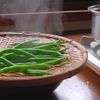いんげんと人参の梅和えの工程2
