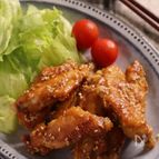 焼き手羽中の甘辛タレ絡め