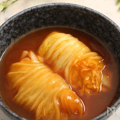 レンジで簡単!中華ロール白菜
