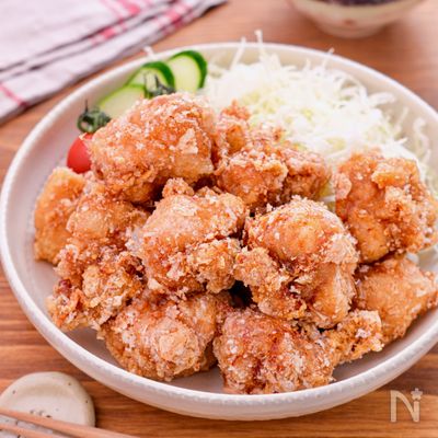 【香ばしおかか唐揚げ】うま味UP！和風なジューシー唐揚げ♡