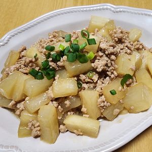 ナムディの作ってみた!投稿(【そぼろ大根のとろとろ煮】とろける大根♪そぼろあんたっぷり✩)