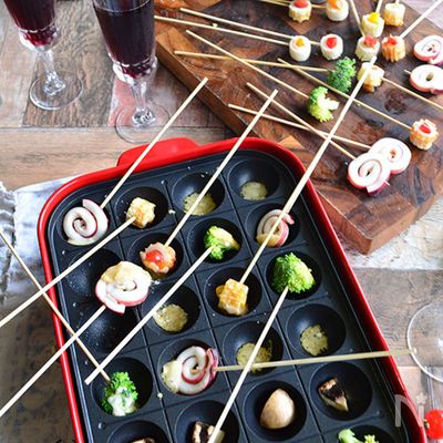 パルミジャーノフォンデュ
たこ焼き器でわいわい親子パーティー