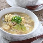 レタスのコンソメスープ