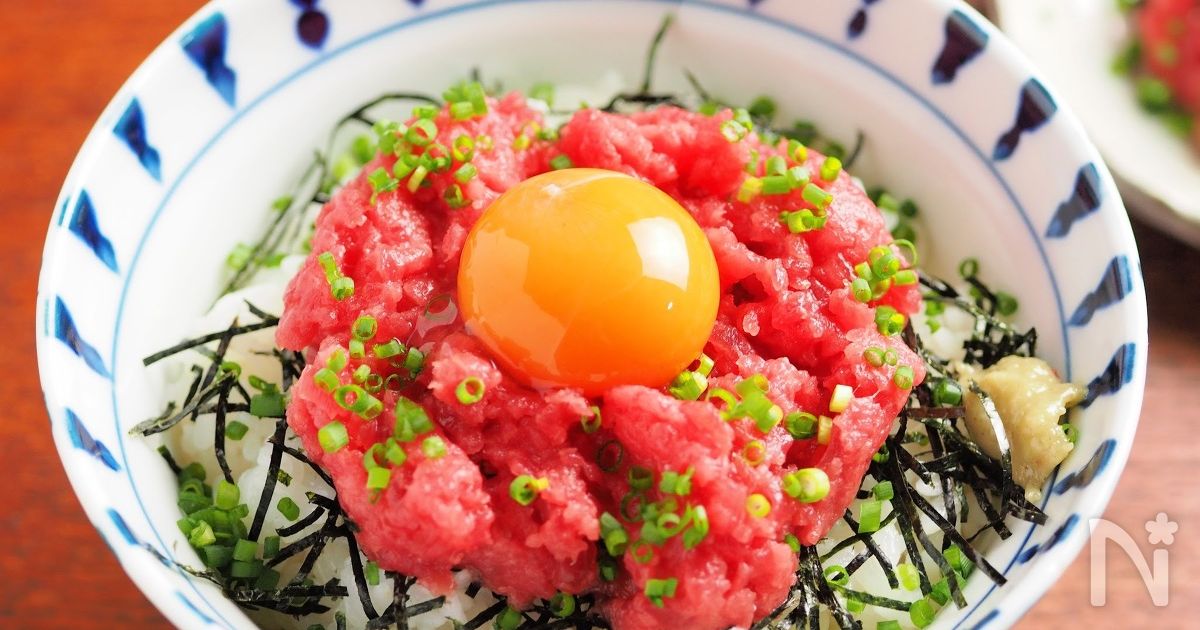 なんちゃってネギトロ丼、ネギトロもどき