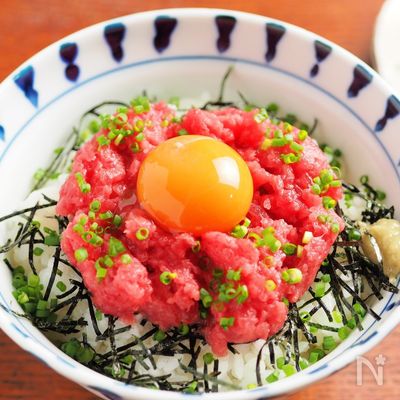 なんちゃってネギトロ丼、ネギトロもどき