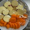 鮭ときのこと野菜のぎゅうぎゅう焼きの工程2