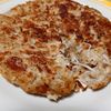 Yukkの作ってみた!投稿(混ぜて焼くだけ♪『もやしとひき肉のチーズチヂミ』)