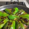 大葉香る 鶏ピーマンの甘辛焼き（舞茸入り）の工程7