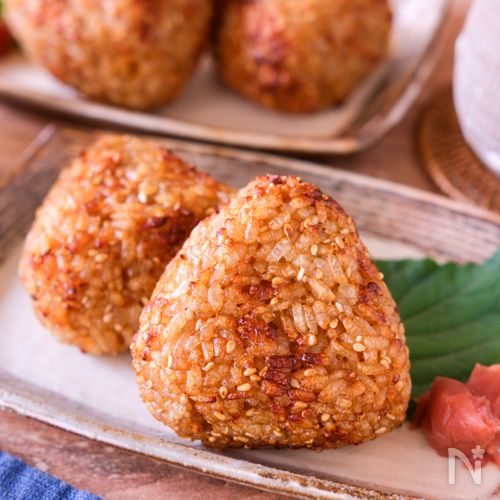 【焼きおにぎり】COSORIで！外はカリッと中はふっくら♪