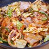行列の定食屋さんの🍚たっぷり野菜のポークチャップ定食🤩の工程5