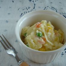 小さいおかずレシピ：ポテトサラダ。