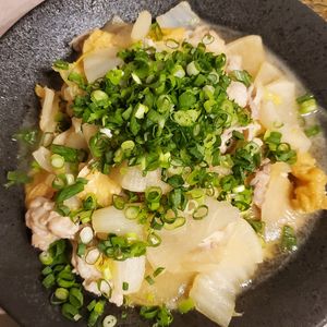 週一だけは頑張ります💦の作ってみた!投稿(【タレが染みじゅわ】白菜大根の豚バラ煮)