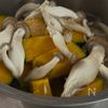 かぼちゃと鶏むね肉のおかずになる和風豆乳スープの工程1