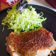 【パンチがたまらん!】炙りブラマヨチキン