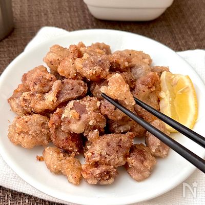 一瞬で消えちゃう…♪【究極の砂肝からあげ】