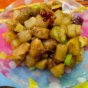 もんぶらん°・*:.。.☆の作ってみた!投稿(【鶏肉と大根のオイスター炒め】茶色のおかずは正義です♪)