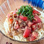 混ぜてかけるだけ◎さっぱり美味しい♪【ツナトマそうめん】