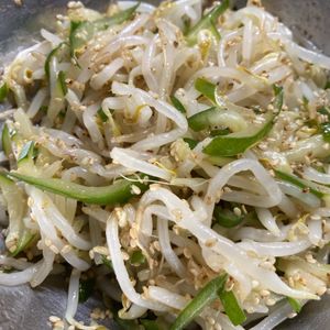 takenocoの作ってみた!投稿(節約箸休め☆『もやしときゅうりのさっぱり胡麻中華和え』)