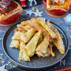 【ライスペーパーで☆フライドポテチキン】節約/クリスマスに