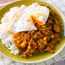 【食欲そそる♡】野菜たっぷりキーマカレー