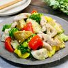 ごろっと野菜と鶏肉の塩麹アヒージョ風炒めの工程6