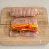 カラフル野菜のロールチキンの工程3