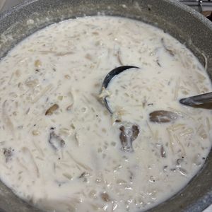 1223595の作ってみた!投稿(旨みたっぷりきのこクリームスープ)