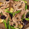 ごはんがすすむ◎豚肉となすとアスパラの照りマヨ炒めの工程5