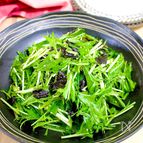 ＼包丁不要／ワンボウル3分【にんにく旨塩水菜サラダ】