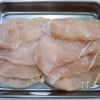 鶏ささ身肉とゴーヤの白だし炒めの工程2
