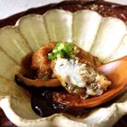 見立て料理 里芋団子のフカヒレ餡かけ風