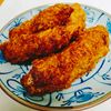 ゆうの作ってみた!投稿(【衣ザクっと肉やわらかひと口カツ】卵いらない切らない揚げない)