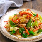 松山家で人気のご飯がすすむ肉野菜炒め
