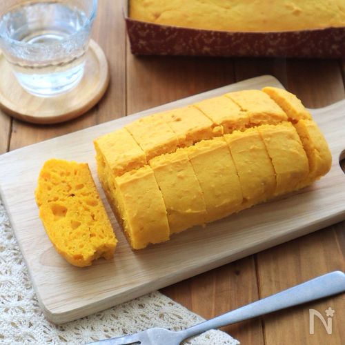 ケーキ屋さんのような♡ふんわり絶品かぼちゃのパウンドケーキ